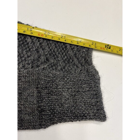 Eileen Fisher Alpaca Asymmetrical Zipper Front Cardigan Sweater Sz L - Picture 9 of 11